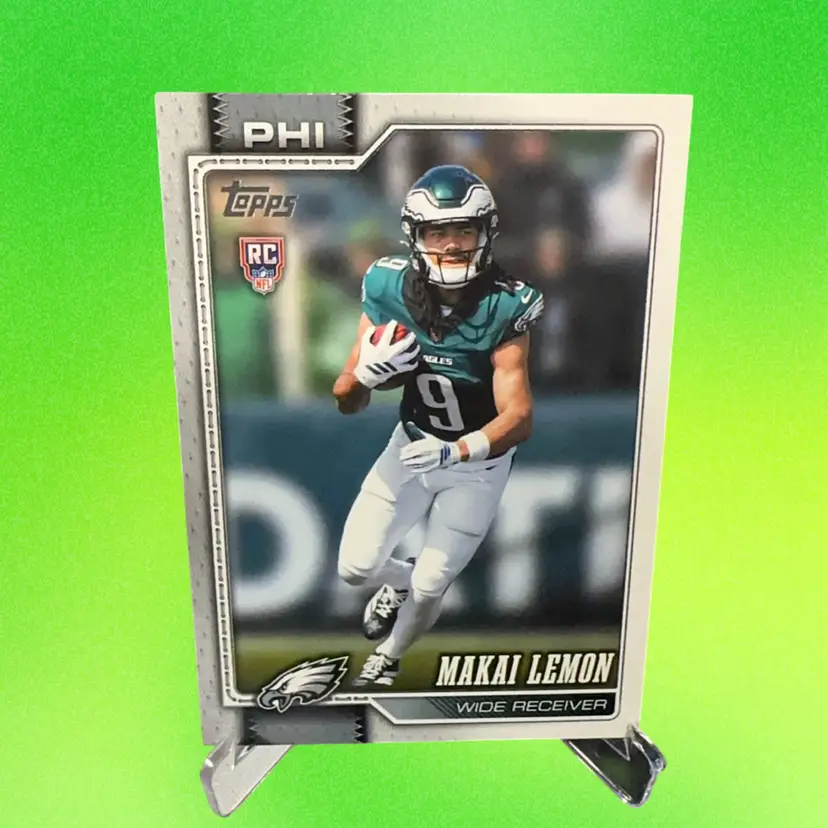 Makai Lemon 2026 Topps RC Philadelphia Eagles