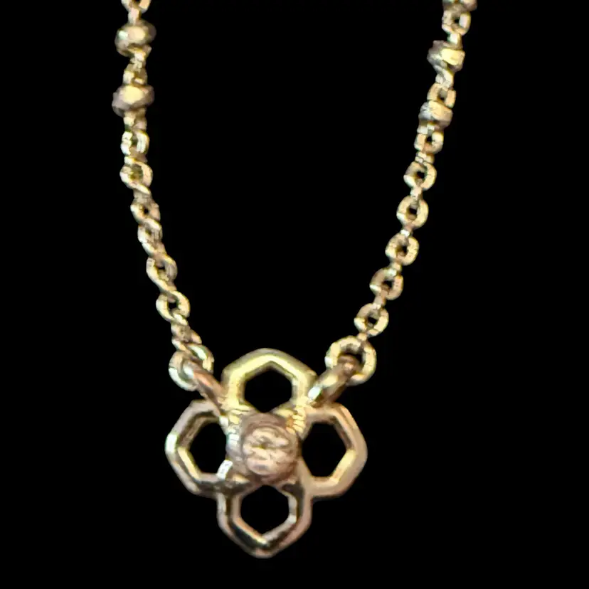 Kendra Scott Gold Tone Necklace 15”