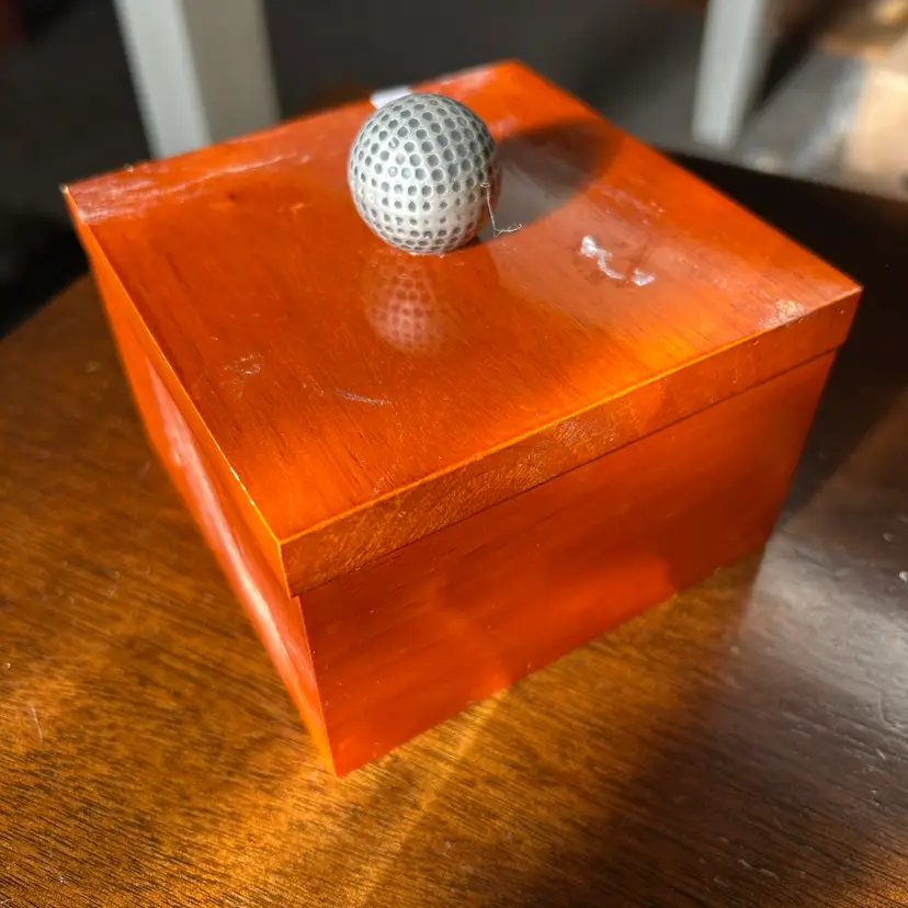 Golf Coasters And Box