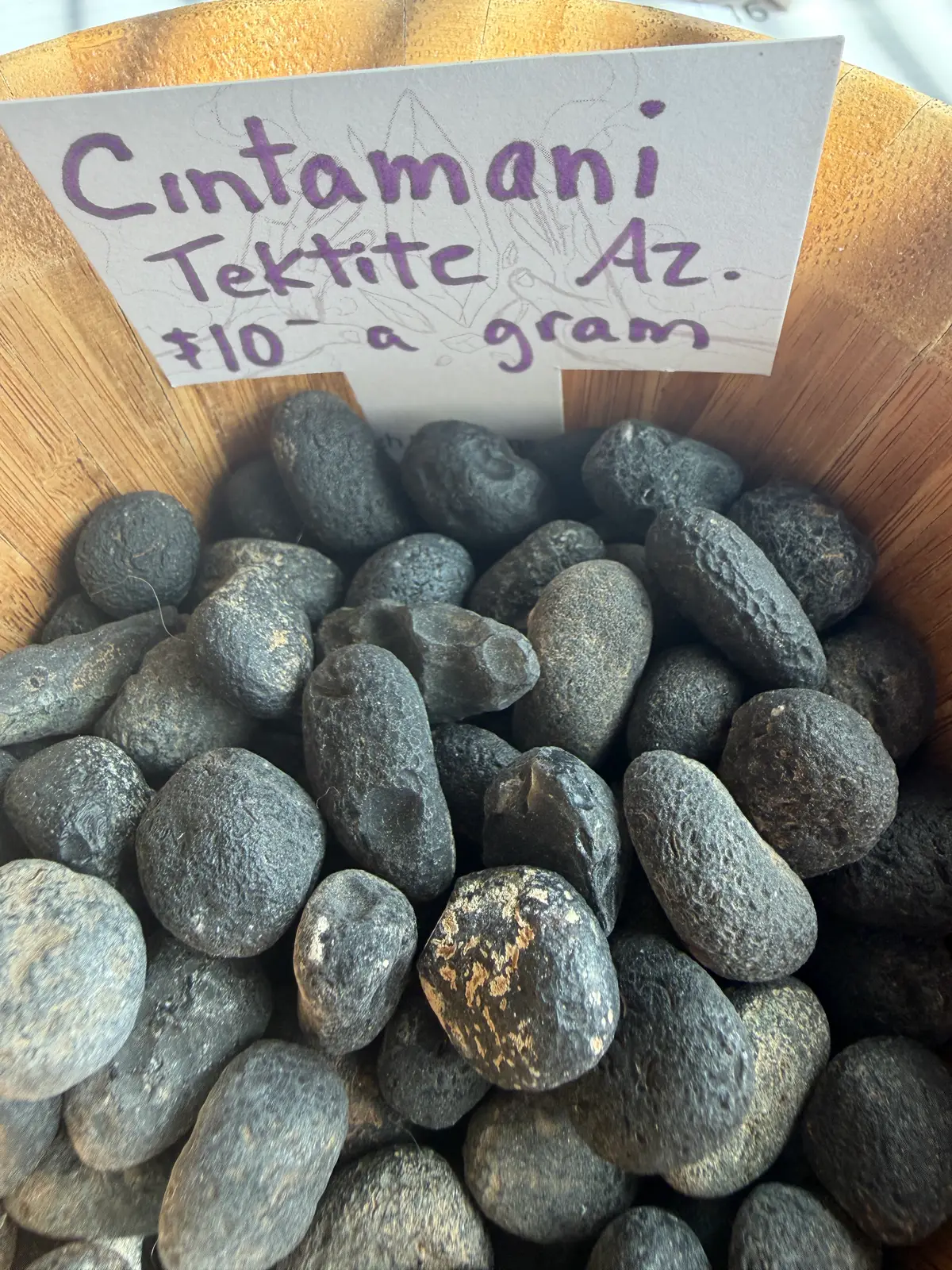 Cintamani A Sacred Tektite