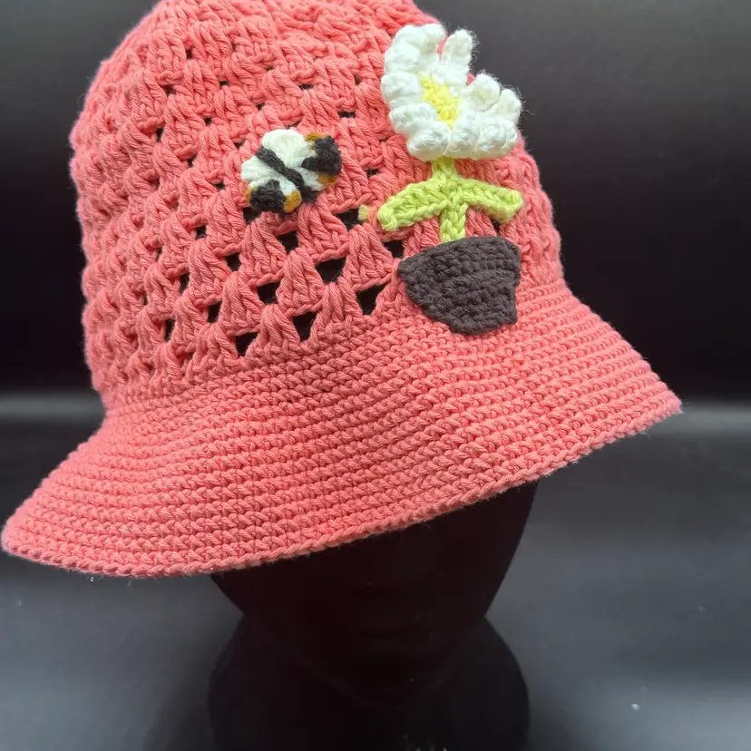 Handmade Crochet Bucket Hat