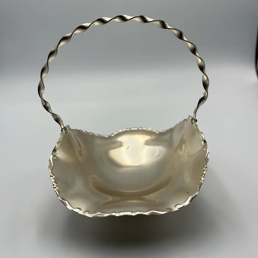 Silver Plated Candy/ Bonbon Basket