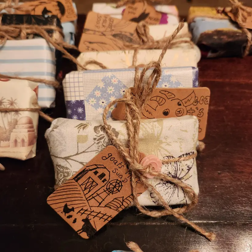Get Your Goat On! All Natural Handmade Goats Milk Soaps-Only 4 Ingredients (Choice) Many Scents!