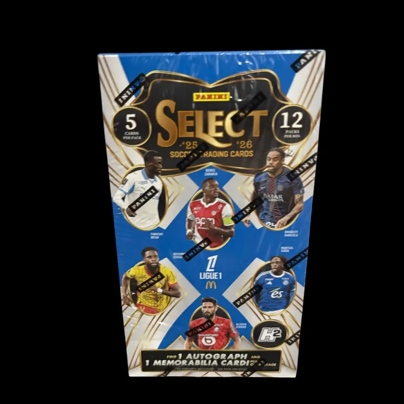 2025-26 Panini Select H2 Ligue 1 Hobby Box