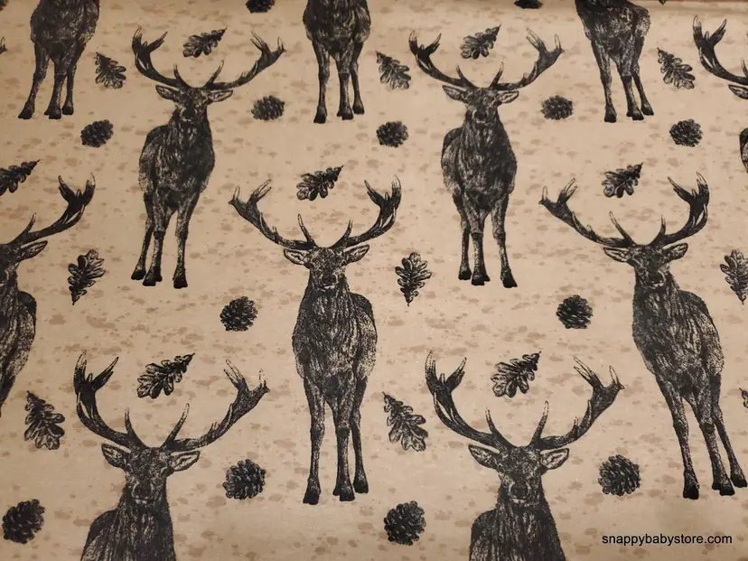 A Million Bucks Flannel Fabric Remnant - 100% Cotton - Choose Size - Soft Craft & Quilting Fabric