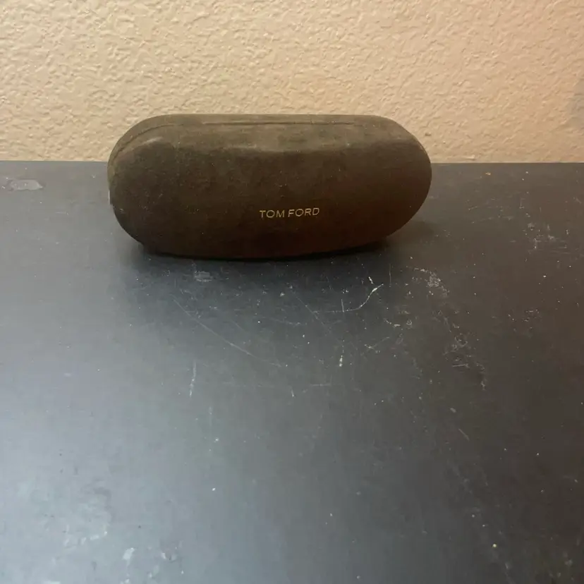 Tom Ford Suede Eyeglass hard case