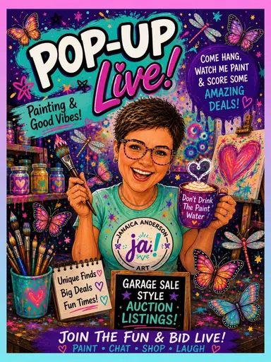 Summer Garage Sale & Painting