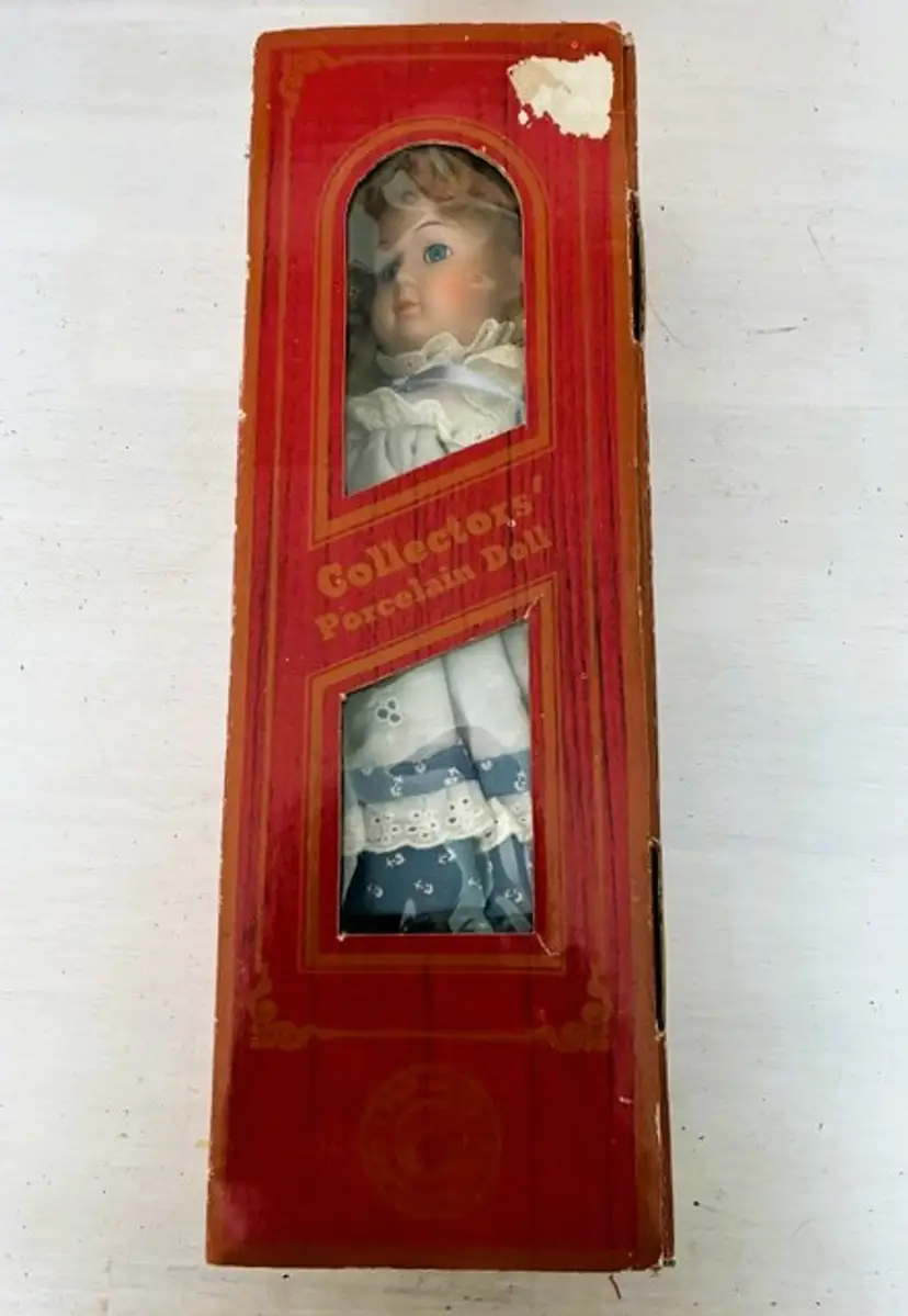 Porcelain Doll - I'm a Denton Doll by Toy Land Corporation 14"