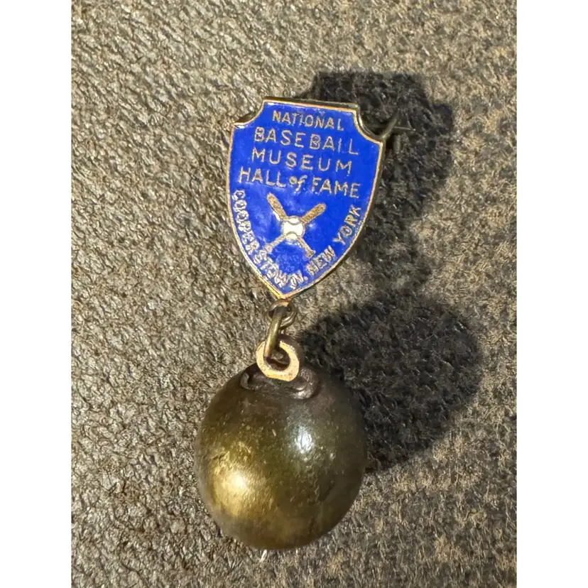 Vintage National Baseball Hall Of Fame Pin  1940’s - 1950’s