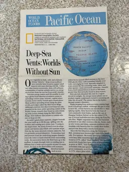Map - Pacific And Indian Ocean - 1992