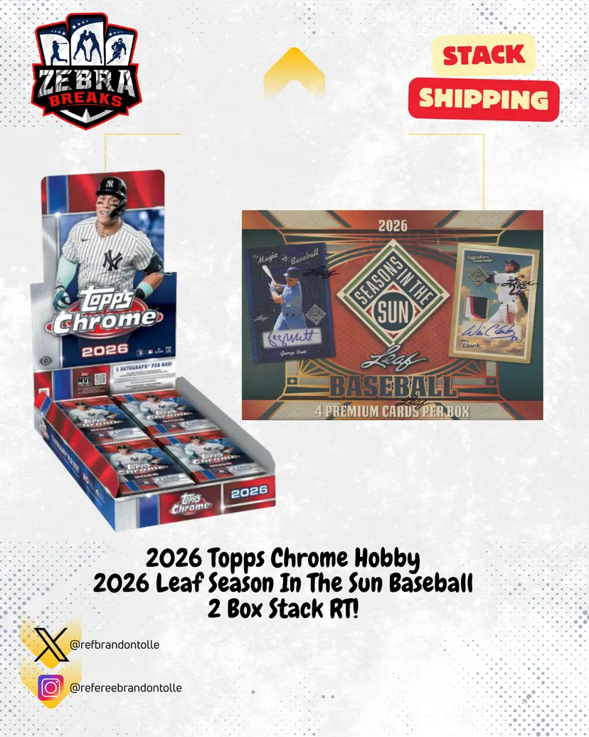 ZB 26318: 2026 Chrome/2026 Seasons In The Sun 2 Box Stack Rip