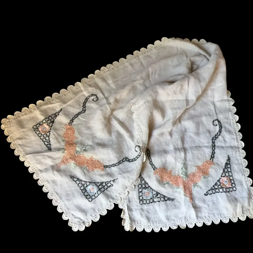 Embroidered Table Runner