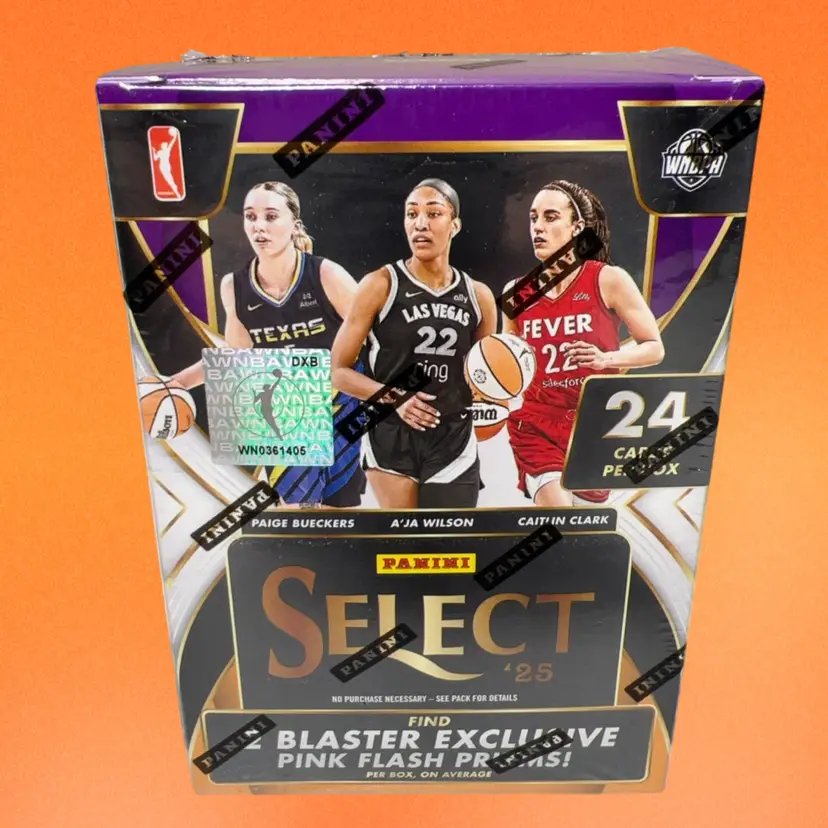 2025 Panini Select WNBA Blaster Box (stacked shipping)