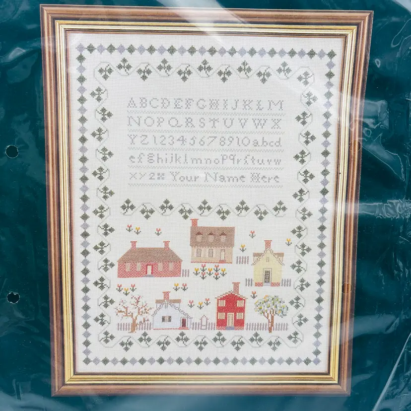 Williamsburg Counted Cross Stitch Kit "Duke of Gloucester Street Sampler" NOS