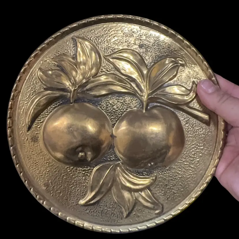 Brass Apple Wall Hanger