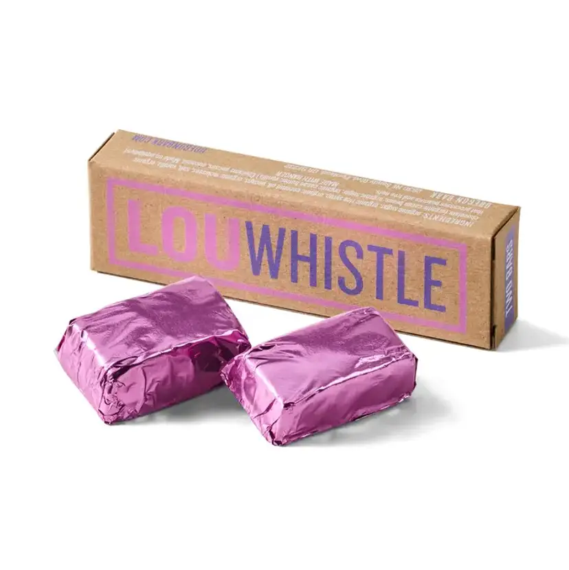 Oregon Bark Lou Whistle - Molasses Pecan Chew Covered in Dark Chocolate 2PC Box