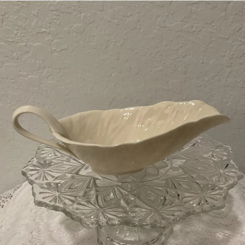 🎉Lenox Ivory Porcelain Gravy Boat