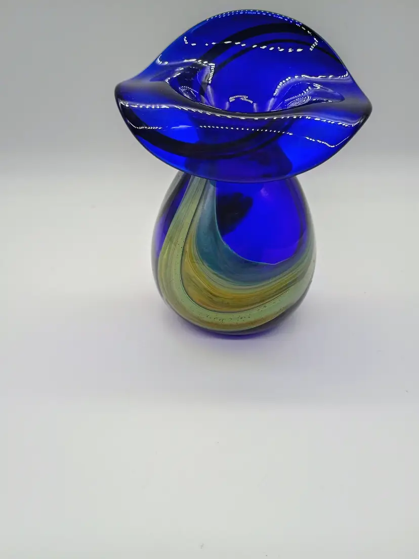 Ahmed Fouad Glass Jack in the Pulpit Vase 5"