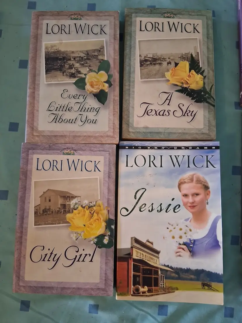 Christian Historical Fiction Books by Lori Wick-Lot of 4!
