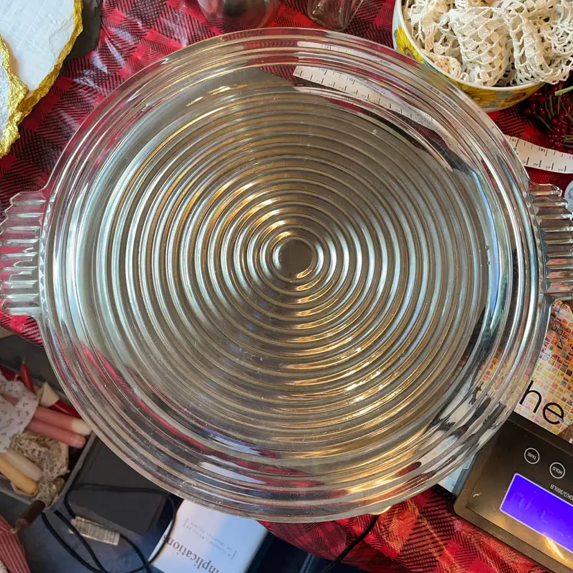 Large Glass Platter