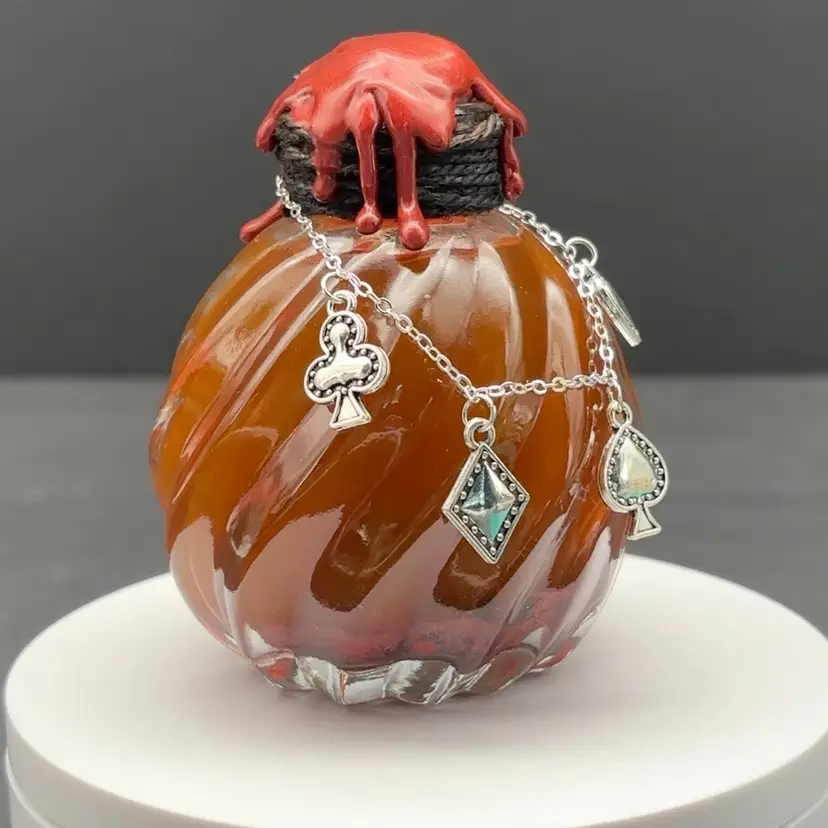 Queen Of Hearts Royal Court Inspired Potion Bottle Fidget - Made by Me **READ**