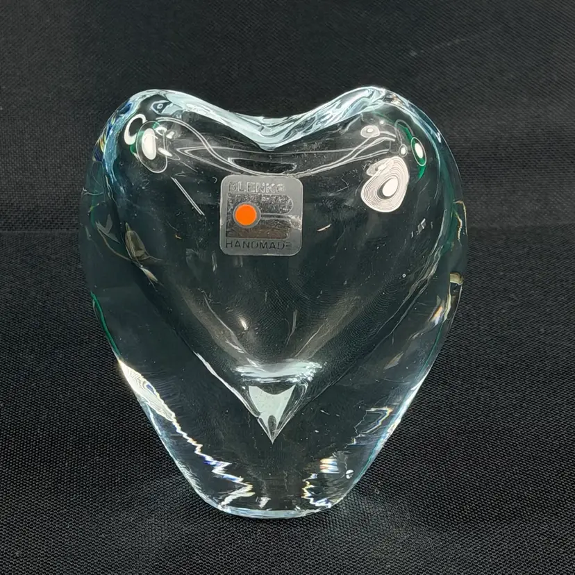 Blenko Heart Vase