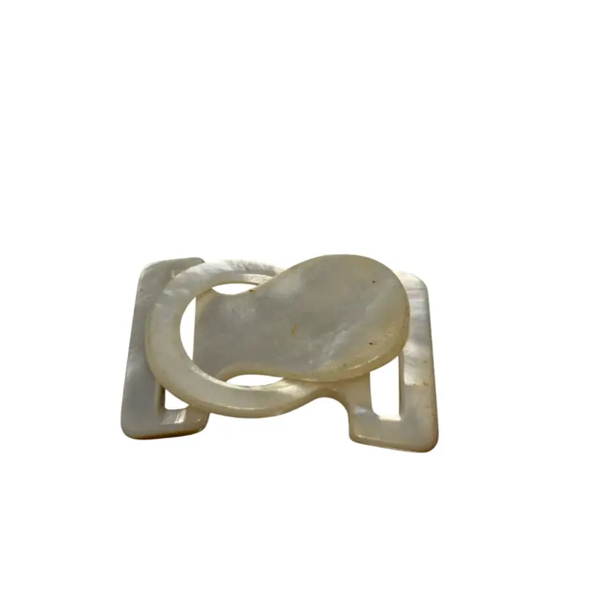 Vintage 2 Pc Buckle! 1 3/4” X 1”!