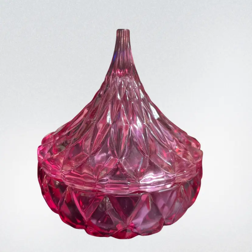 Pink Hershey Kiss