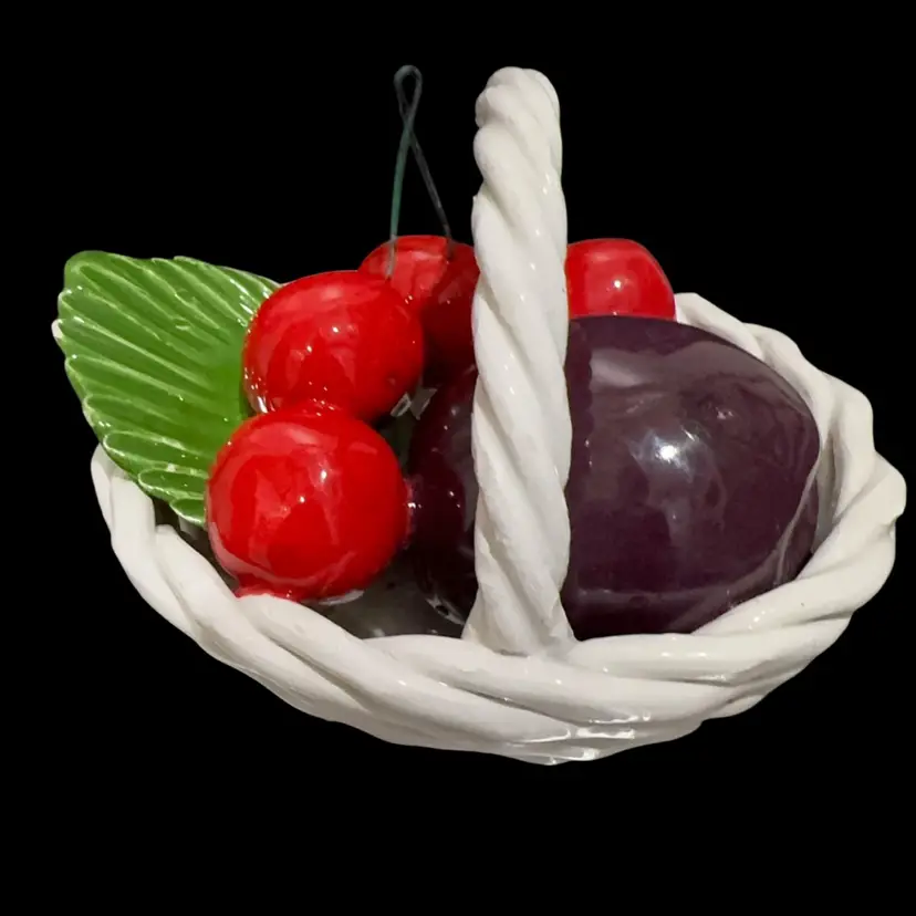 Vintage Small Italian Fruit Basket
