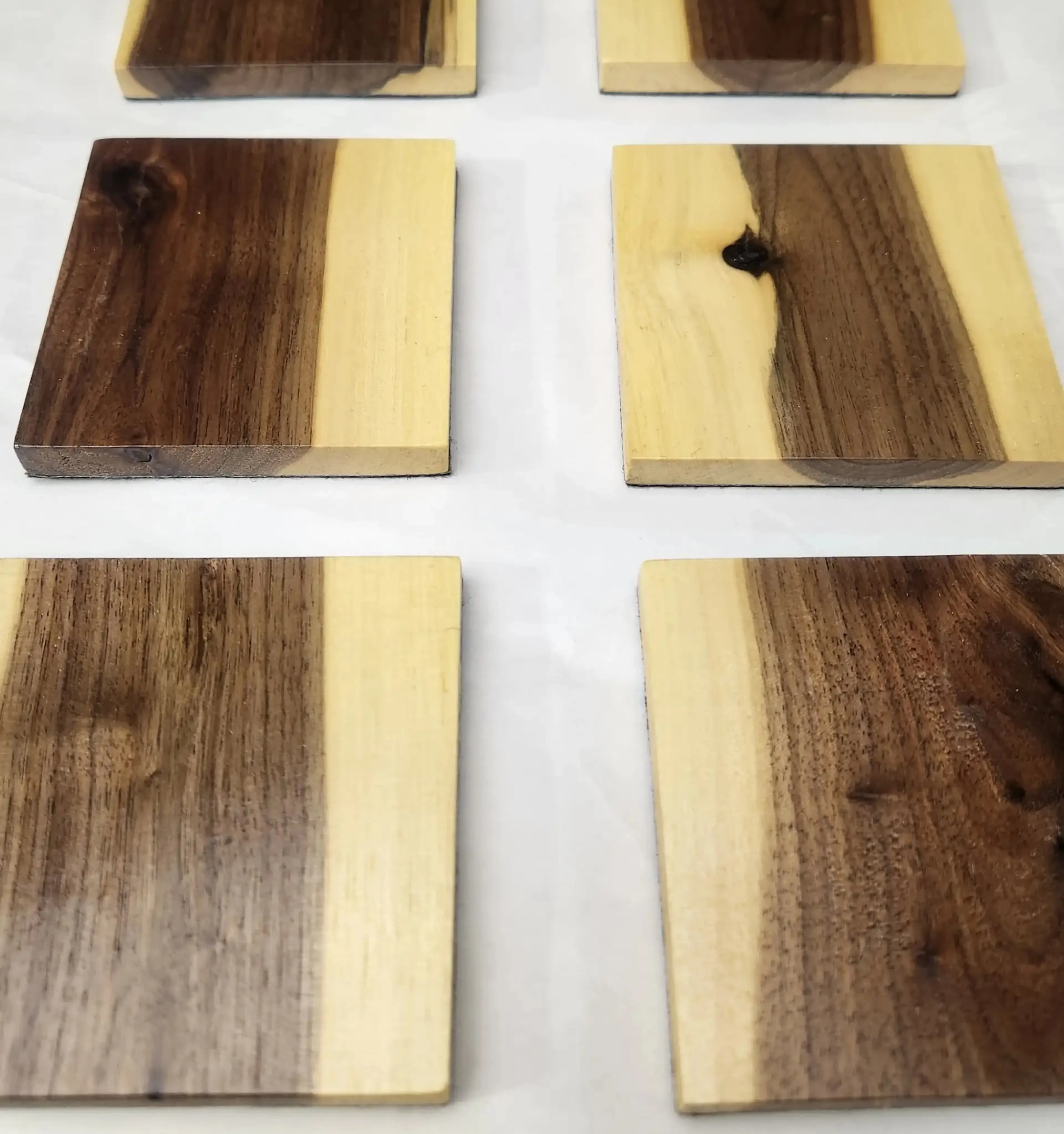 Black Walnut Coaster Set of 4