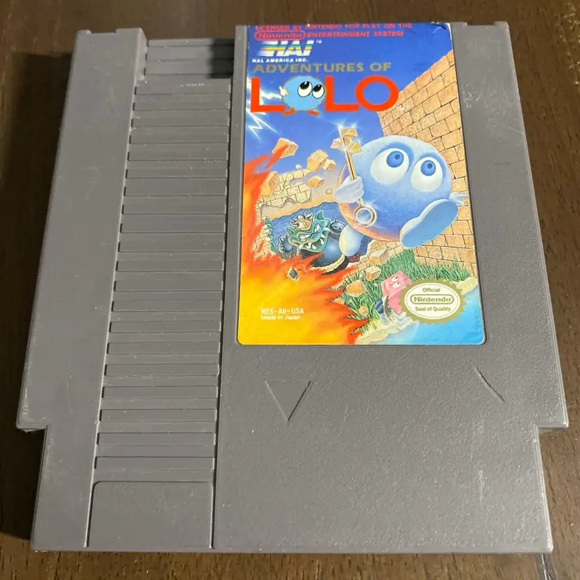 Adventures of Lolo (Nintendo Entertainment System, 1985) NES Cart Only UNTESTED