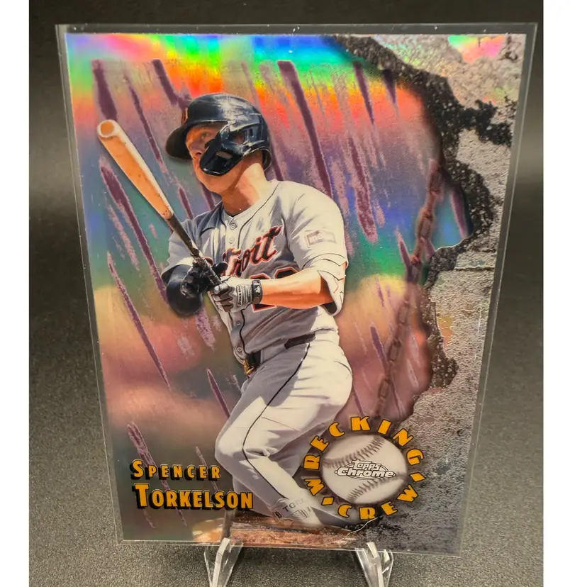 Spencer Torkelson Wrecking Crew 2026 Topps Chrome Detroit Tigers
