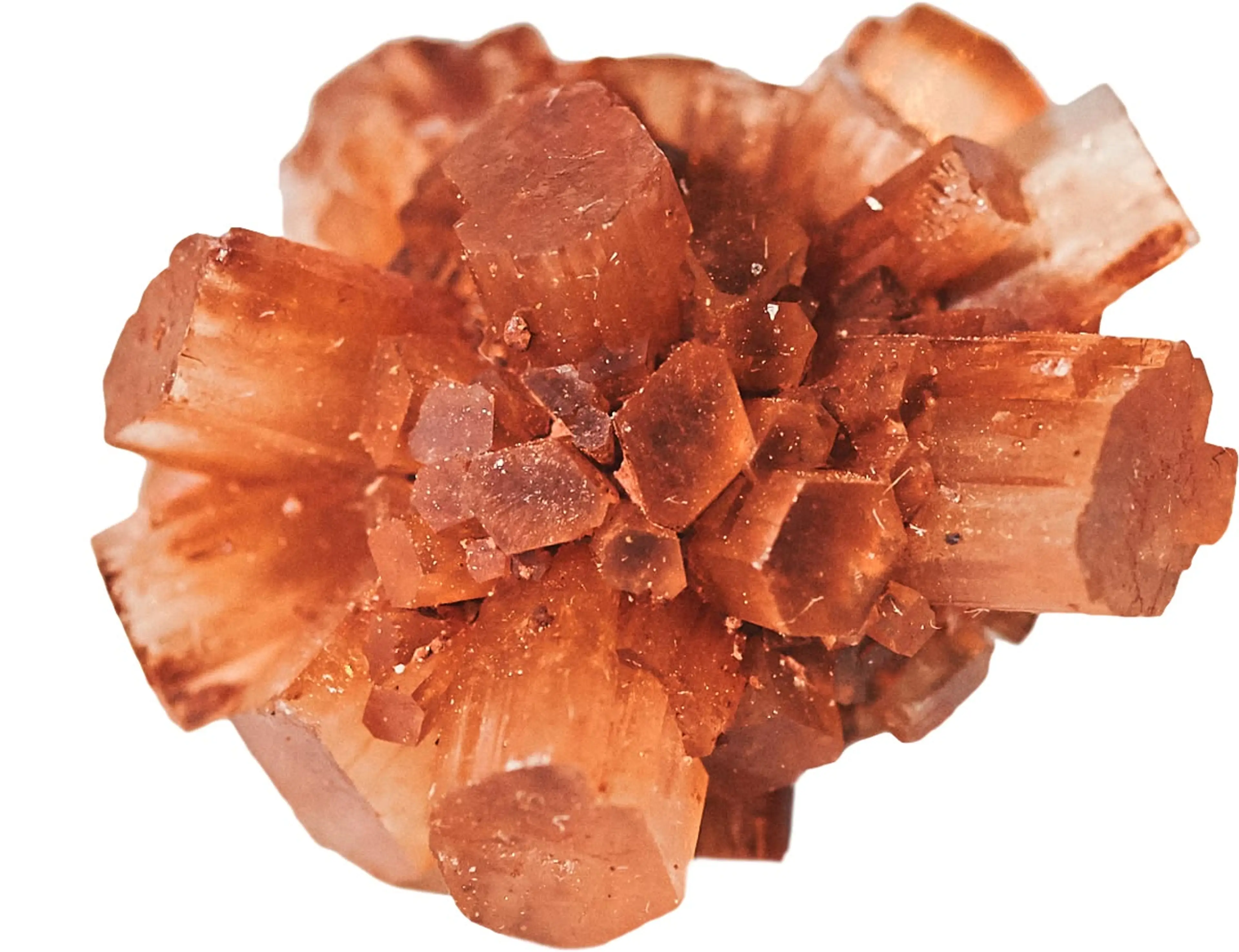 Aragonite Sputnik star cluster mineral specimen