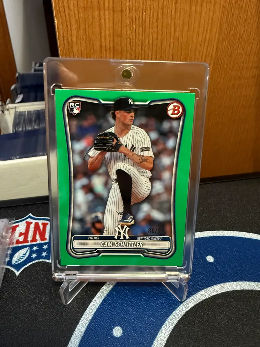 Cam Schlittler Bowman Green Paper/99