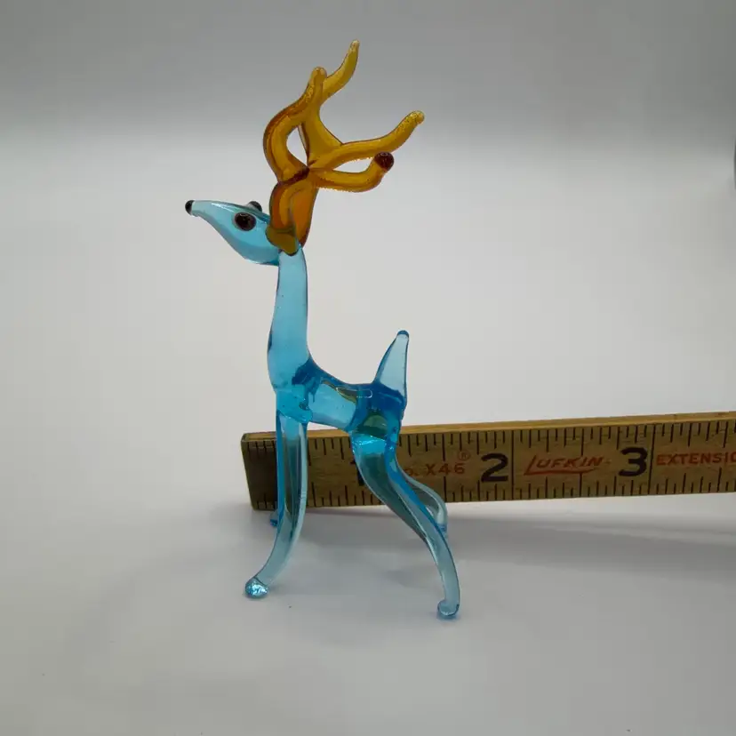 🔔 Mini Lampwork Glass Deer