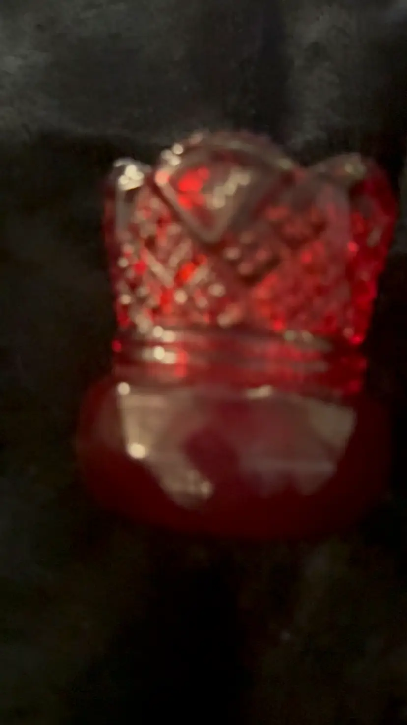 Vintage Westmoreland Ruby Toothpick Holder