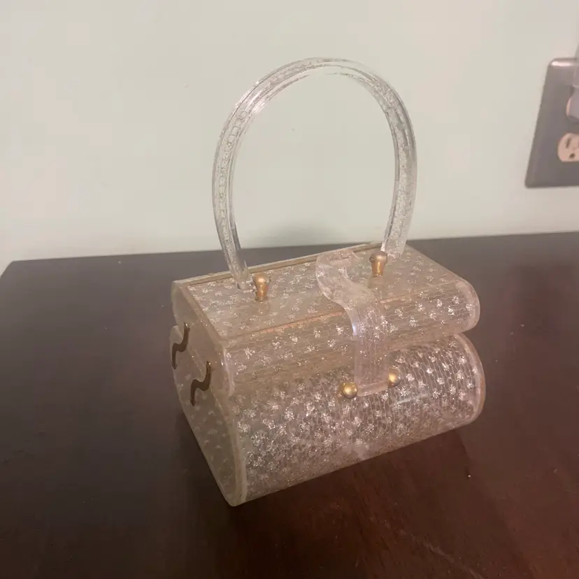 Vintage Wilardy Lucite Purse