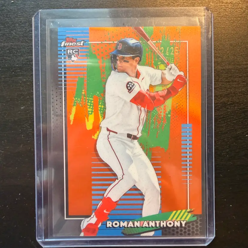 Roman Anthony 2026 Topps Finest Rookie Orange /25