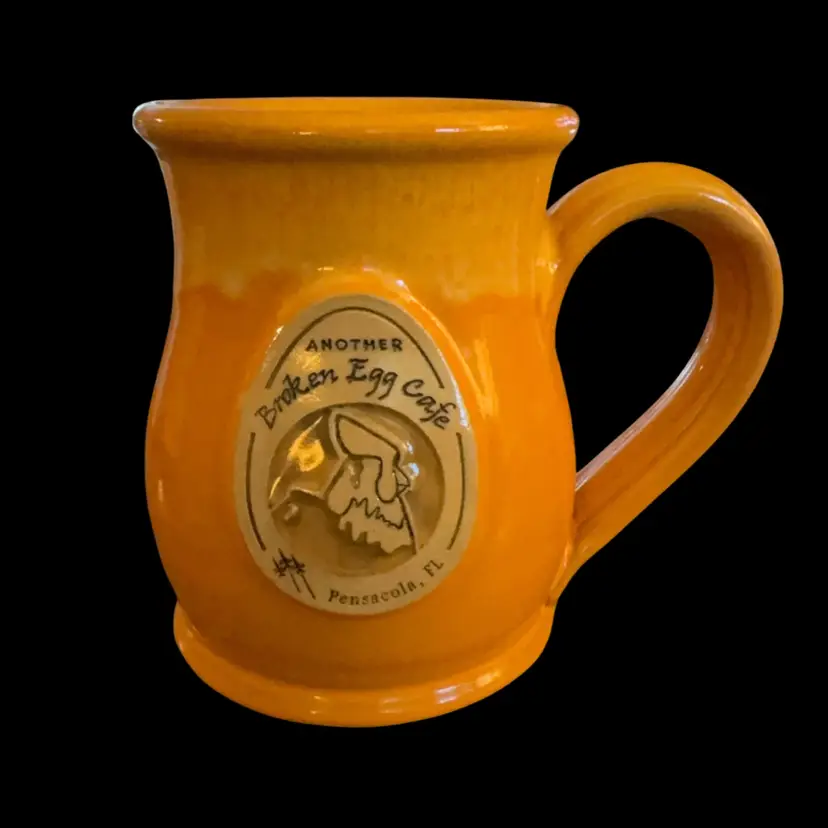 Deneen Pottery "Another Broken Egg Cafe “Glazed. Coffee Mug Pensacola, FL
