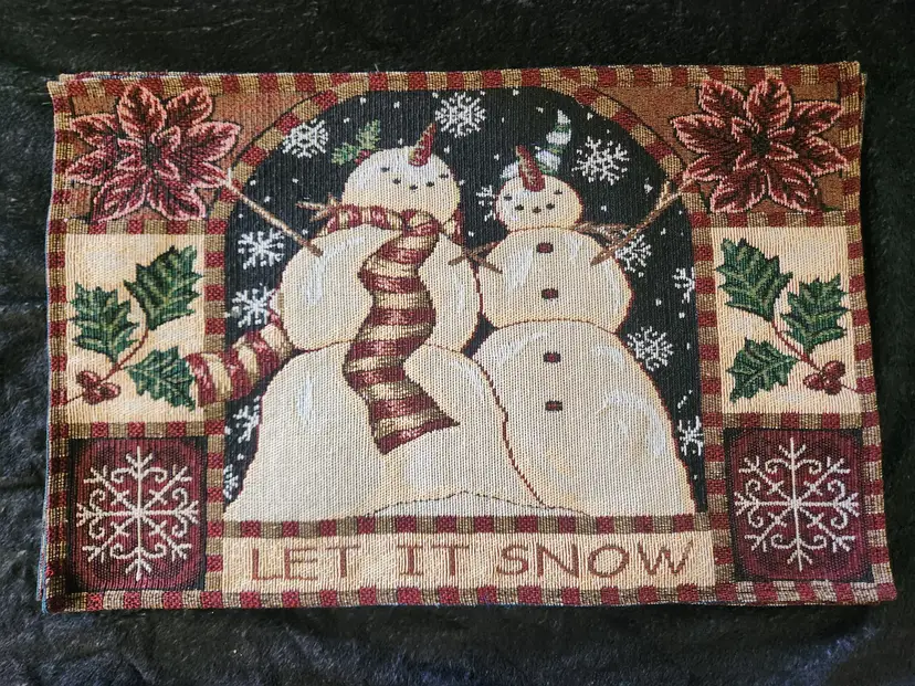 Snowman Placemats