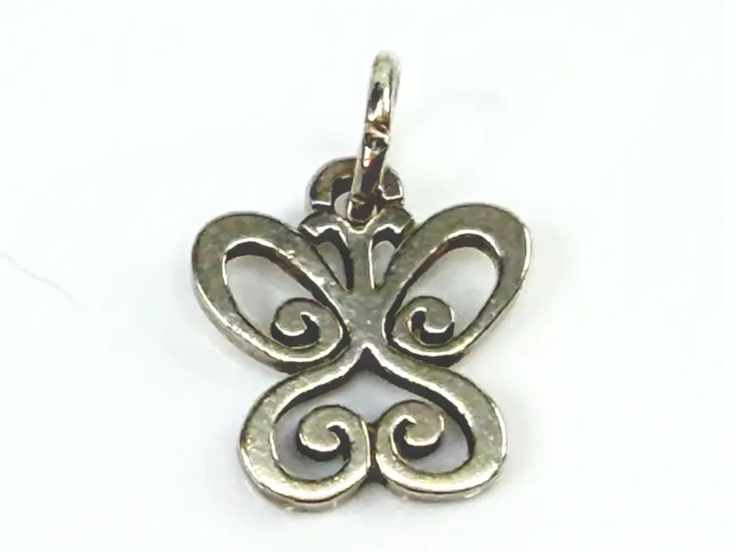 James Avery Sterling Silver Spring Butterfly Openwork Charm Jewelry JR2138