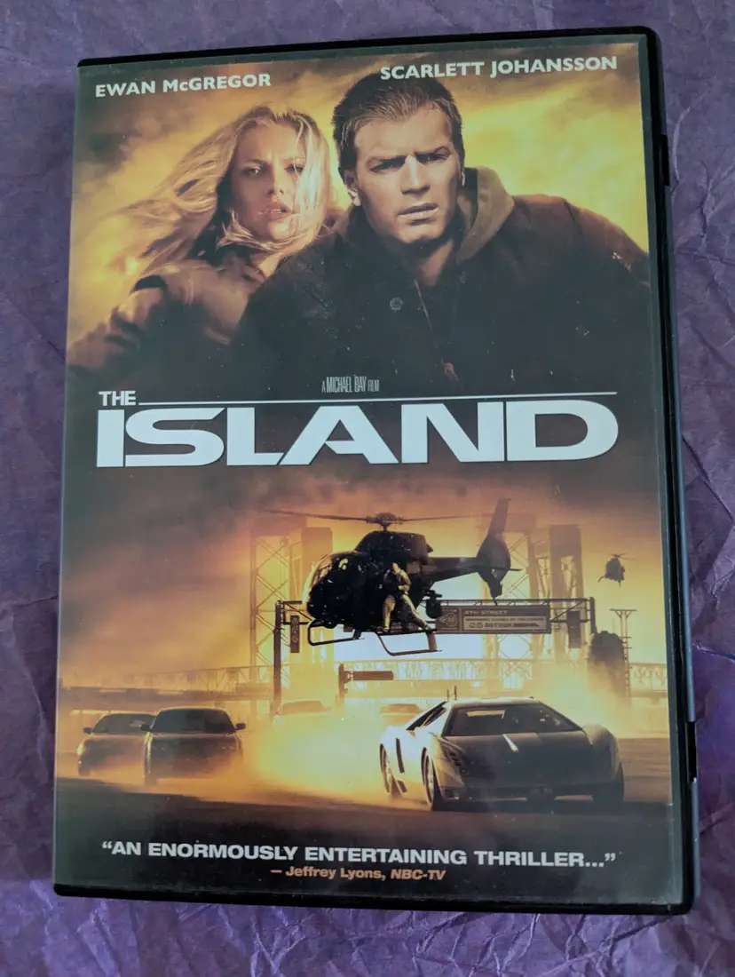 The Island DVD Ewan McGregor Scarlett Johansson