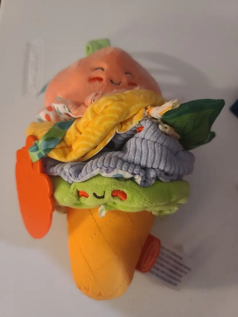 Plush Ice Cream vibrating Stack Toy