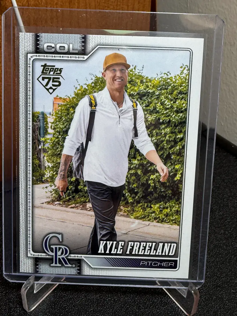 Kyle Freeland 2026 Topps Golden Mirror SSP.