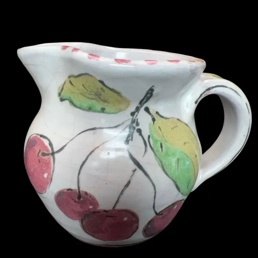 Rebecca Ravenal Cherry Pitcher 3” x 4” x 3”