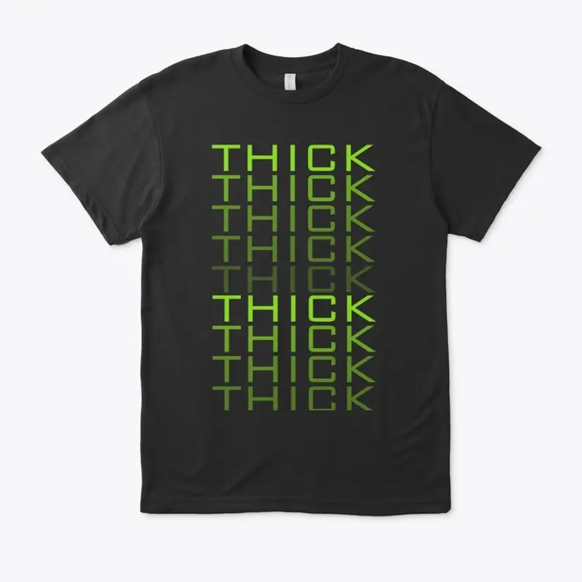 THICK Graphic Tee - Black