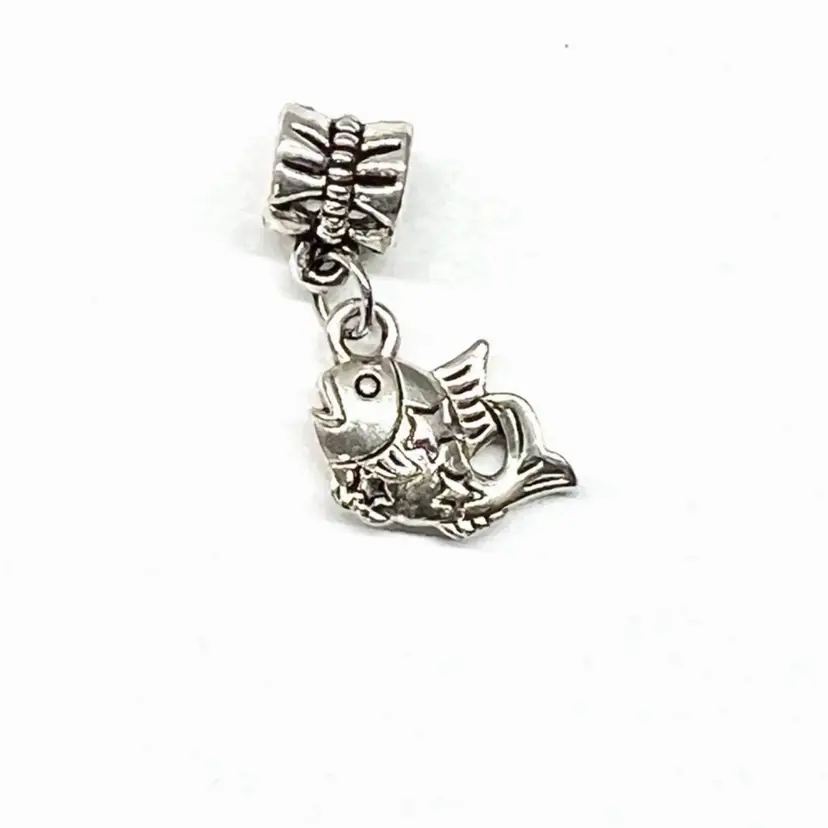 Pisces Fish Astrology Zodiac European Charm - Collectable Classic Edition