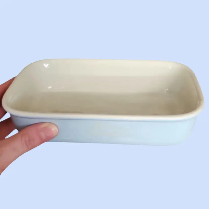 #282- Soap Dish Tray Baking Dish 6” Hall CA