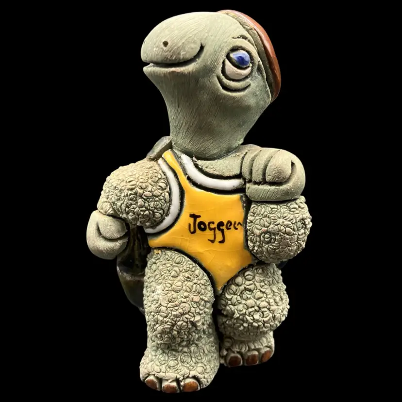 BIN - Vintage “You Can Do It” Turtle Jogger By aLe Peru 3.5”