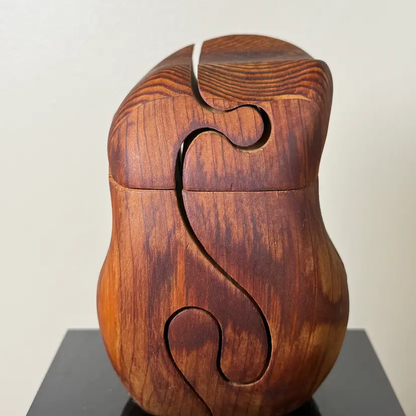 Deborah D Bump 1970’s Hand Carved Wooden Puzzle